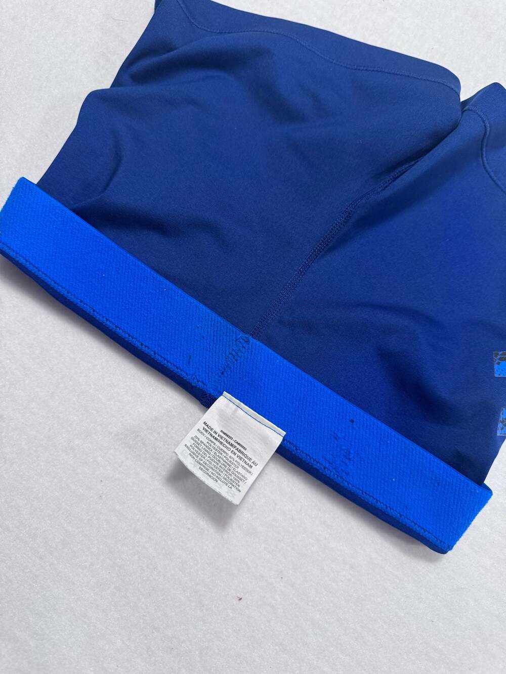 Nike Pro Dri-FIT Girl’s Blue Snake Print Compression Shorts Logo Size Small S - Picture 6 of 9